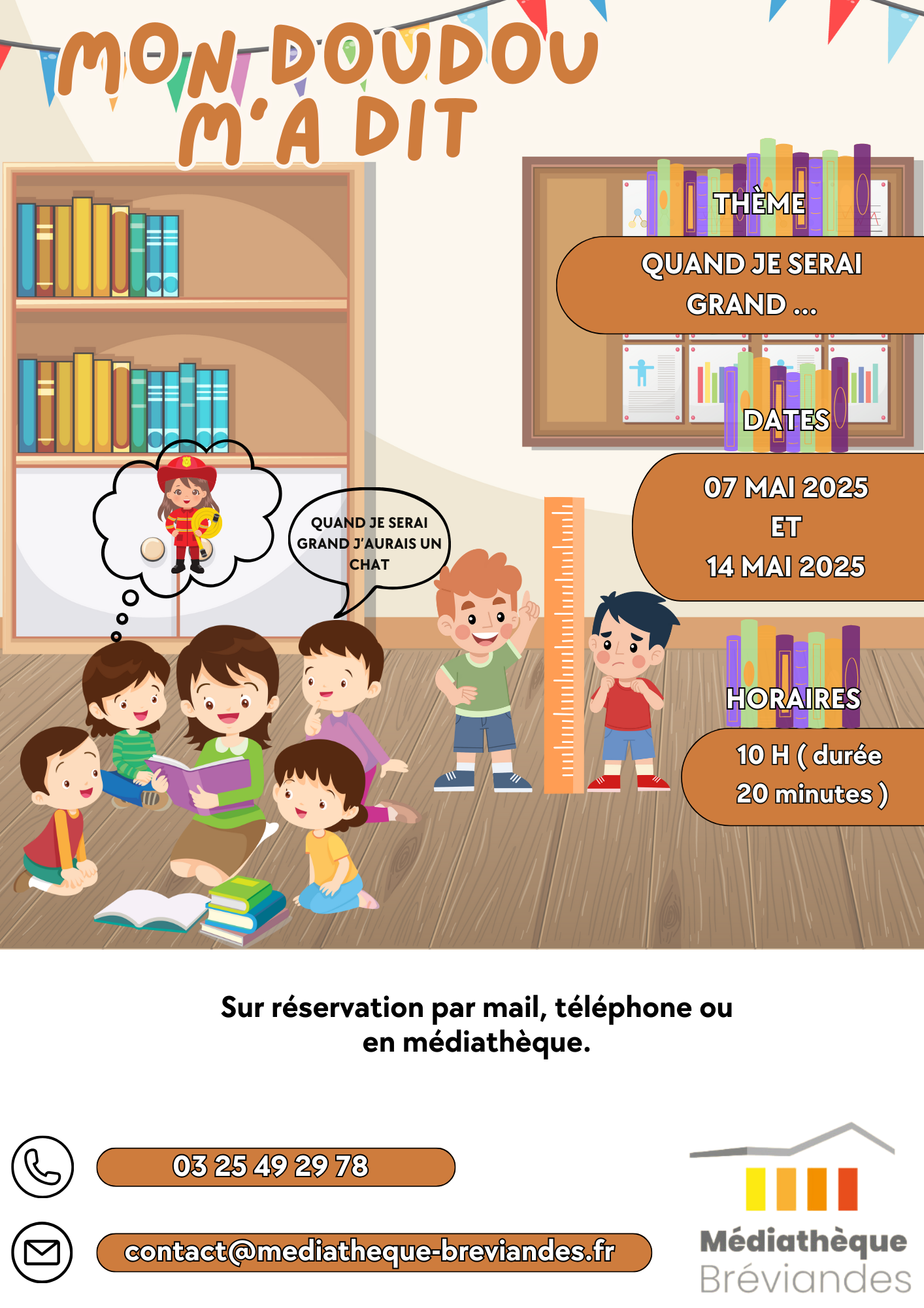 Lecture : Mon doudou m’a dit…